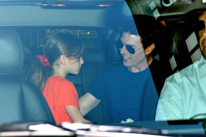 Suri und Tom Cruise Wiedersehen nach Trennung