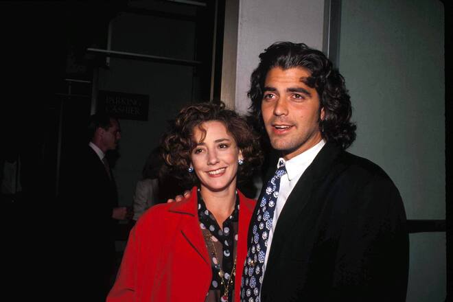 Talia Balsam, George Clooney