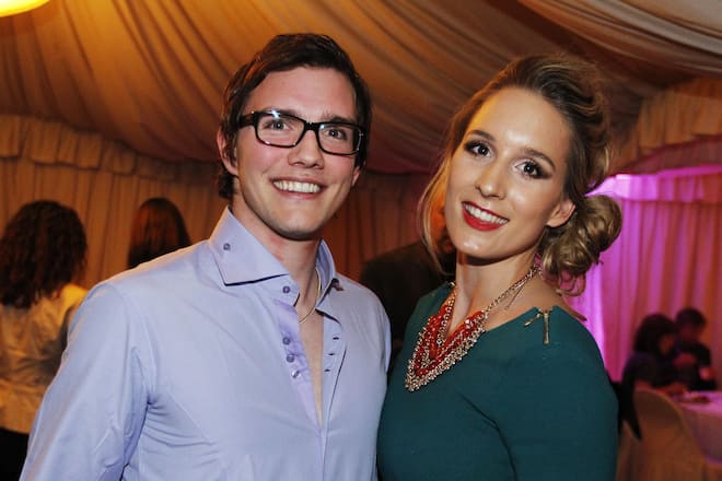 Skicrosserin Sanna Lüdi mit ihrem Freund Robert Boo