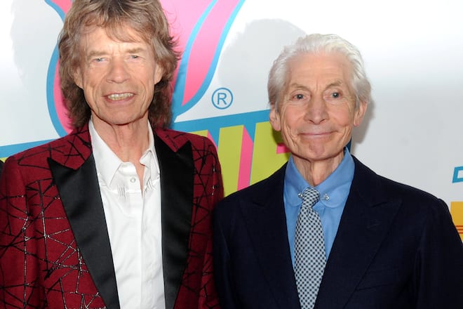 **FILE PHOTO** Charlie Watts Has Passed Away . NEW YORK, NY - NOVEMBER 15: Mick Jagger and Charlie Watts attend The Rolling Stones Exhibitionism opening night at Industria Superstudio on November 15, 2016 in New York City. Photo by John Palmer MediaPunch PUBLICATIONxNOTxINxUSA Copyright: xJohnxPalmerx