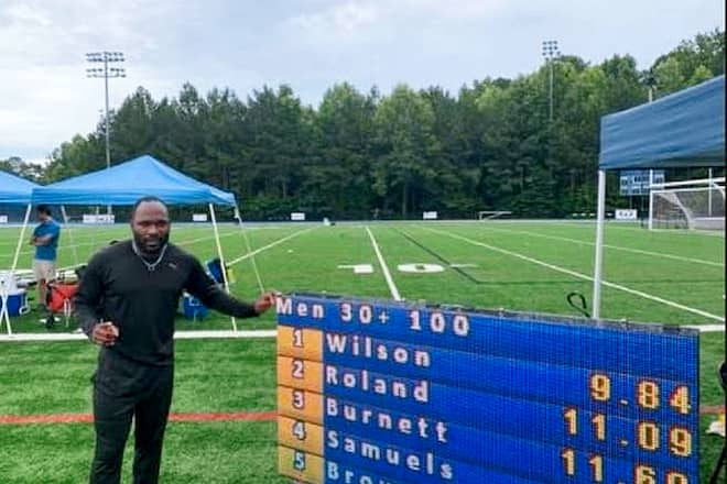 Alex Wilson, Schweizer Leichtathlet