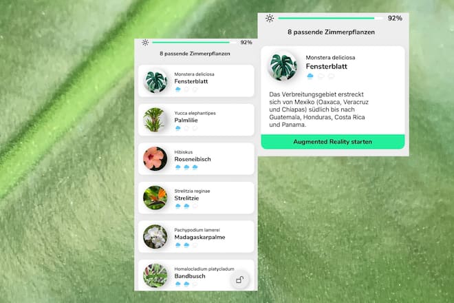 Pflanzen-App