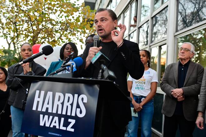 Lenoardo DiCaprio ist leidenschaftlicher Umweltaktivist und politisch sehr aktiv.