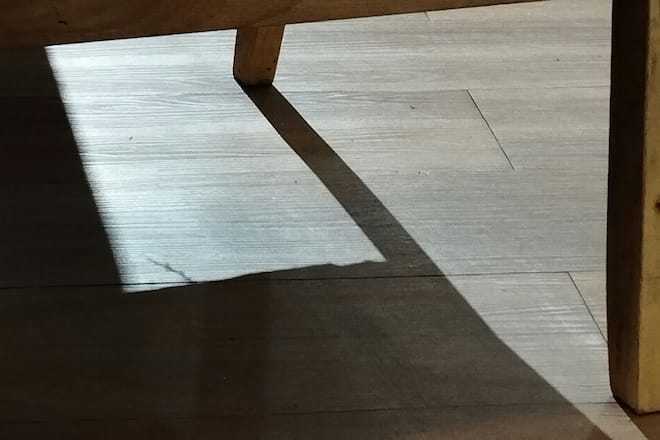 Kratzer im teuren Parkett - was tun?