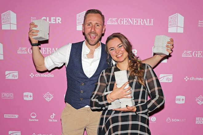 Kunz und Joya Marleen waren letztes Jahr die grossen Abräumer an den SMA 2022.