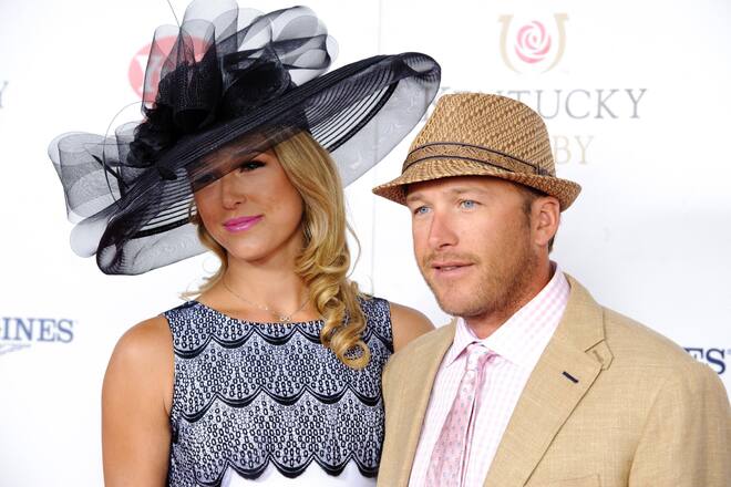 May 4, 2013 - Louisville, Kentucky, U.S. - Louisville, KY- May 03: Bode Miller with his wife Morgan on the Red Carpet at the 138th Kentucky Derby at Churchill Downs in Louisville, KY on 05/04/13. Scenes- 138th Kentucky Derby 2013 PUBLICATIONxINxGERxSUIxAUTxONLY - ZUMAh K
