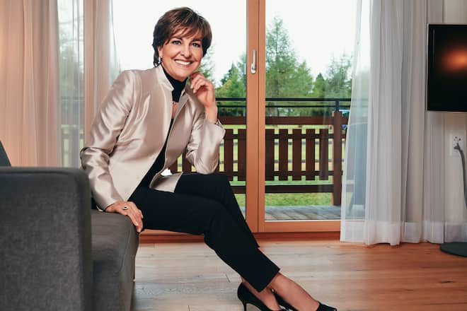 Paola Felix auf der Riederalp im 2016.