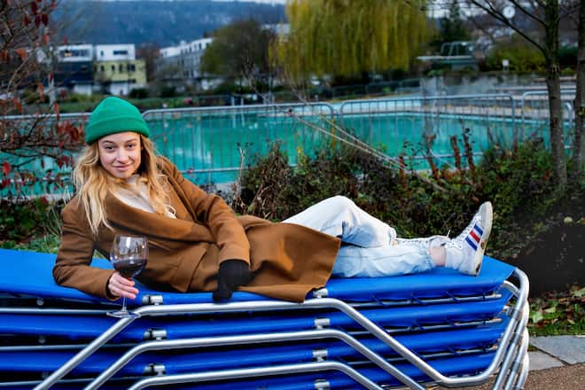 Lara Stoll, Slam-Poetin, Filmemacherin, Schauspielerin und Autorin, Gewinnerin Salzburger Stier, 2. Dezember 2020, Zürich