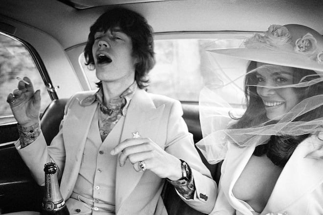 Mick Jagger und Marsha Hunt