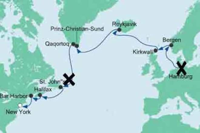 Route Aidaluna Daniel Küblböck