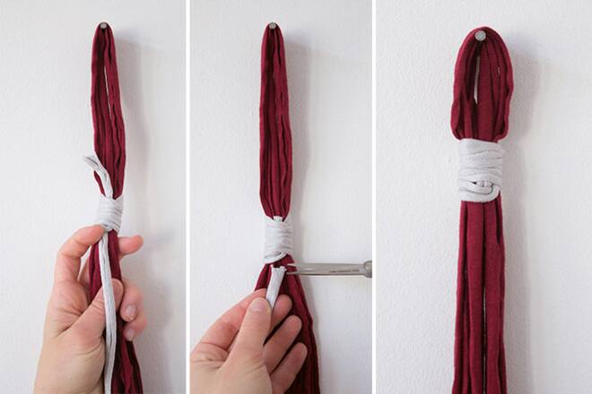 Makramee Anleitung Step 3