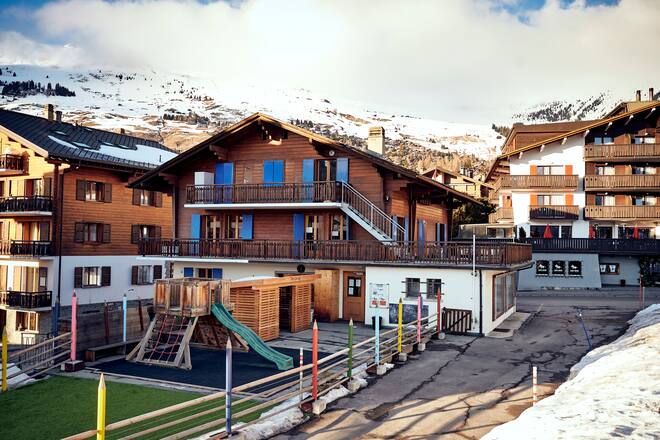 Verbier, Spuren Suche Kronprinz Frederik von Daenemark, Wohnhaus