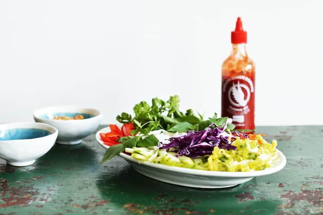 fork and flower X SI Style Rezept: Summer Roll Salat
