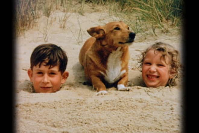 Queen Elizabeth und ihre Corgis