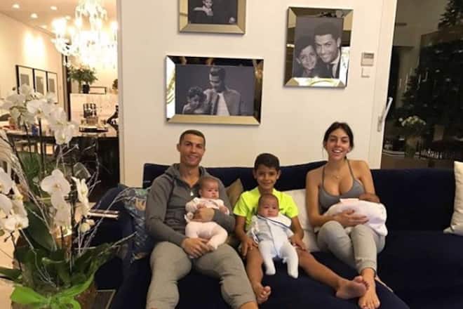 Cristiano Ronaldo und Familie