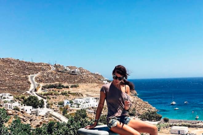 Mykonos Party Ferien Hotel Strände Flüchtlinge Stars Liliana Matthäus Nova