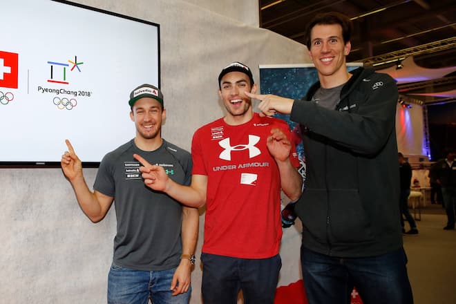 Luca Aerni Ramon Zenhäusern Daniel Yule