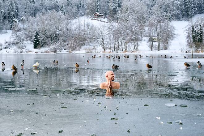 Dodo, Musiker, Eisbaden, Tuerlersee, SI 07/2021