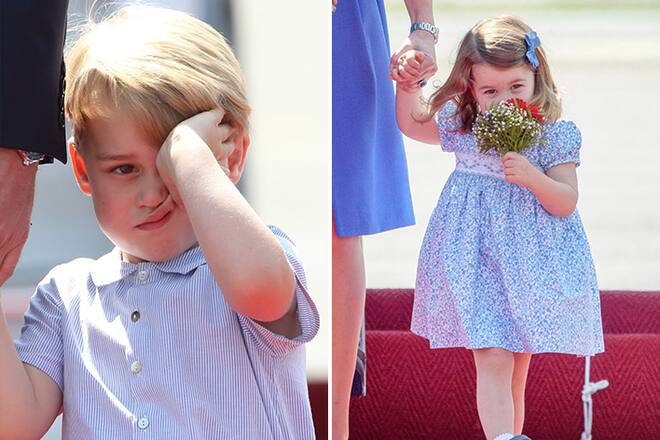 Prinz George Prinzessin Charlotte Staatsbesuch Deutschland Berlin