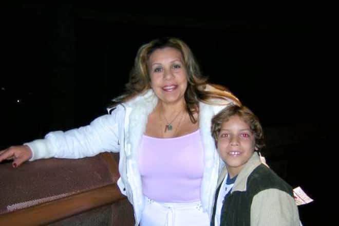 mildred patricia baena mit sohn arnold schwarzenegger