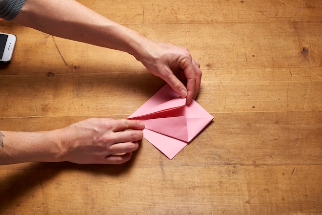 Basteln Selbstgemacht Papier falten