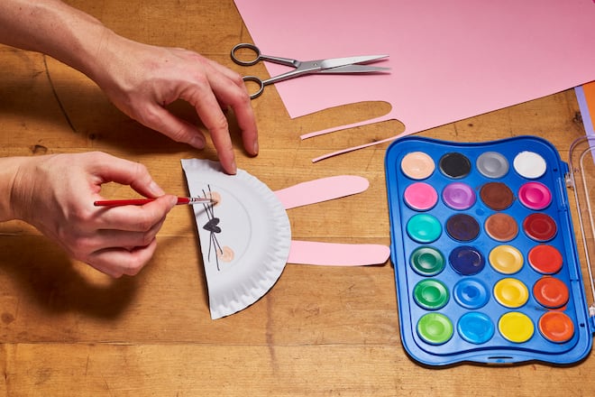 Family basteln Tiermasken