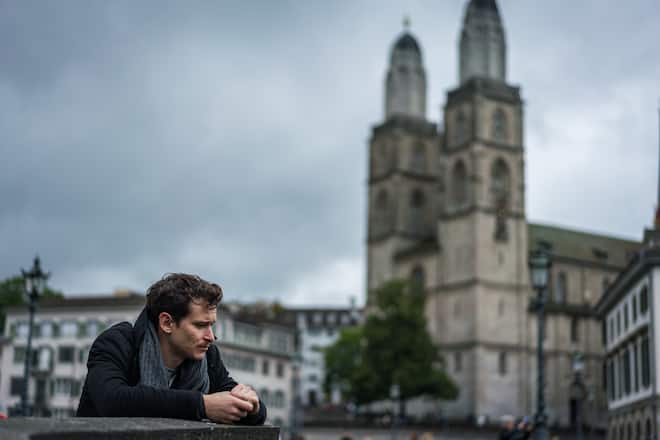 Joel Basman in Zürich