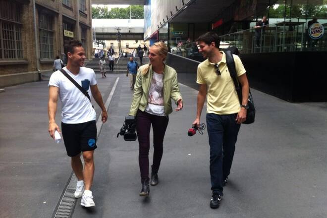 Annette Fetscherin (Grösse) Moderatorin Twitter Nati