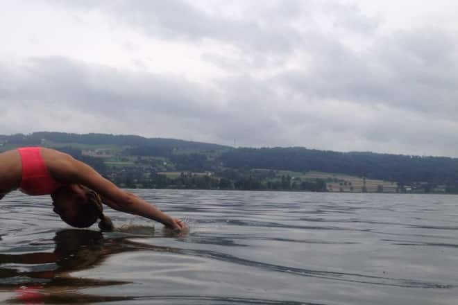 Annette Fetscherin (Grösse) Moderatorin Twitter Nati