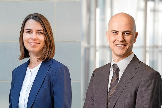 Katharina Hofer und Claudio Saputelli UBS