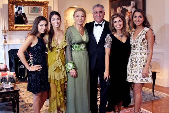 Farah Pahlavi Cyrus Reza Yasmine