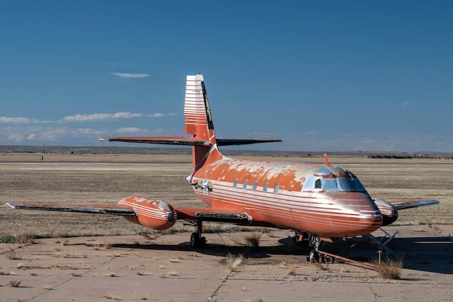 Dieser Privatjet von Elvis Presley kam unter den Hammer.