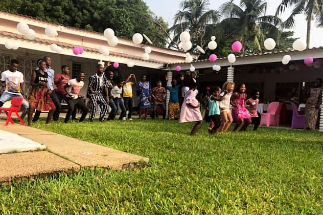 Johan Djourou Geburtstagsparty von Aliany 2018