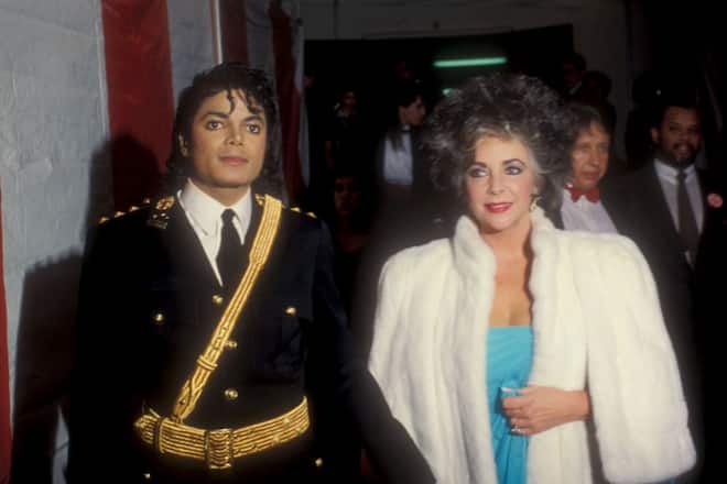 Michael Jackson and Elizabeth Taylor (Photo by Barry King/WireImage)