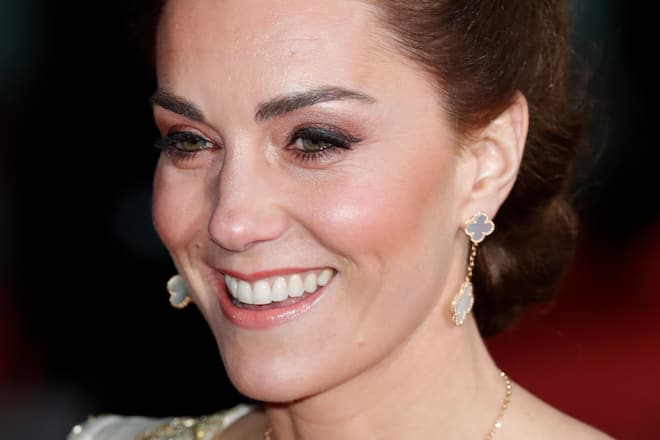 LONDON, UNITED KINGDOM - FEBRUARY 02: (EMBARGOED FOR PUBLICATION IN UK NEWSPAPERS UNTIL 24 HOURS AFTER CREATE DATE AND TIME) Catherine, Duchess of Cambridge attends the EE British Academy Film Awards 2020 at the Royal Albert Hall on February 2, 2020 in London, England. (Photo by Max Mumby/Indigo/Getty Images)