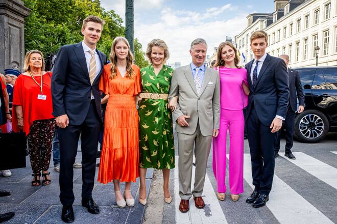 Mathilde Philippe Kinder Belgien