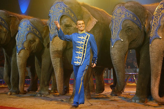 Mit dem Schweizer Franco Knie lebte Prinzessin Stéphanie zwei Jahre lang im Wohnwagen in Rapperswil.