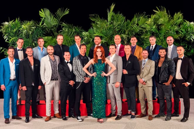 Bachelorette Kandidaten Zaklina Djuricic Gruppenbild