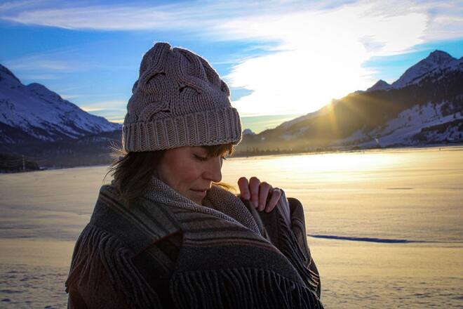 Annina Frey mit Baby Dezember 2019