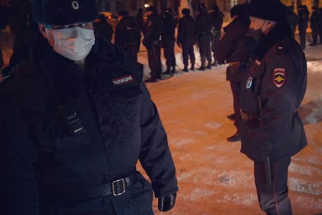 Luzia Tschirky, Journalistin, 18.1.2021 - Dreharbeiten Moskau