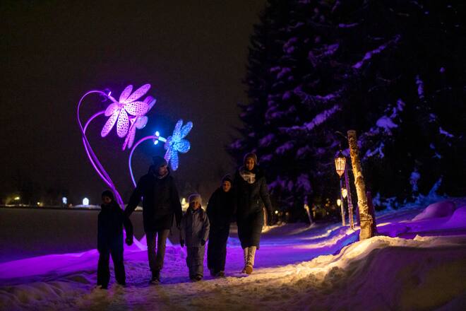 Lichterweg Crans-Montana