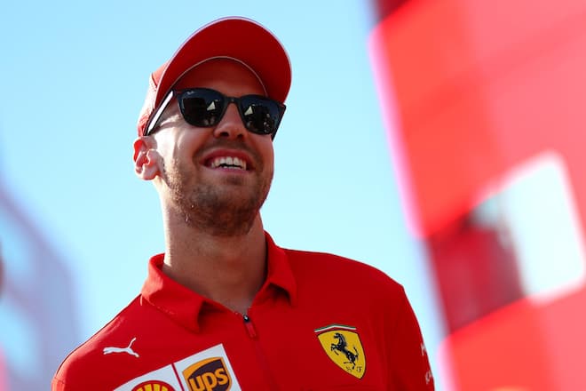 HUNGARORING, BUDAPEST, HUNGARY - 2019/08/01: Sebastian Vettel of Scuderia Ferrari in the paddock during previews ahead of the F1 Grand Prix of Hungary. (Photo by Marco Canoniero/LightRocket via Getty Images)