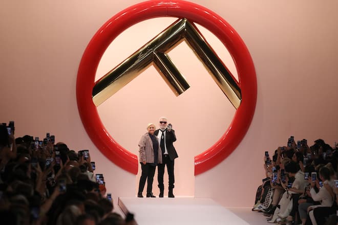 Karl Lagerfeld im Wandel der Zeit