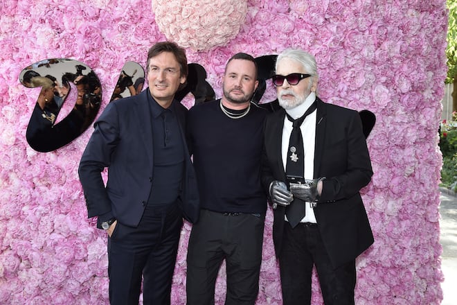 Karl Lagerfeld im Wandel der Zeit