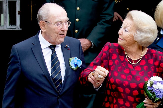 Beatrix der Niederlande an Veteranenveranstaltung