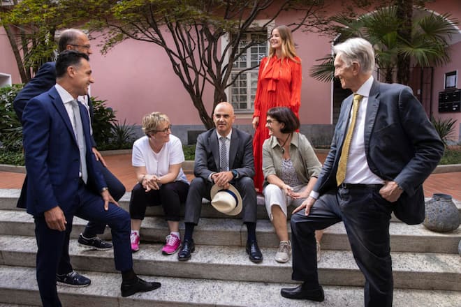 SI-Stammtisch in Locarno: Erreicht das Filmfestival auch die junge Generation?