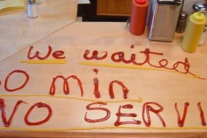 Rache mit Sprüchen und Film auf englisch