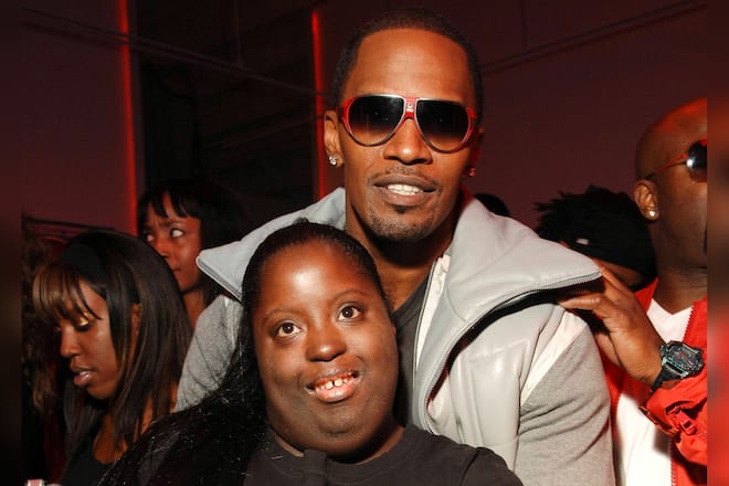 Jamie Foxx mit seiner verstorbenen Schwester DeOndra Dixon.