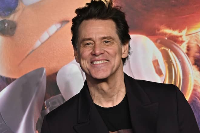 Jim Carrey bei der «Sonic the Hedgehog 3»-Premiere in London.