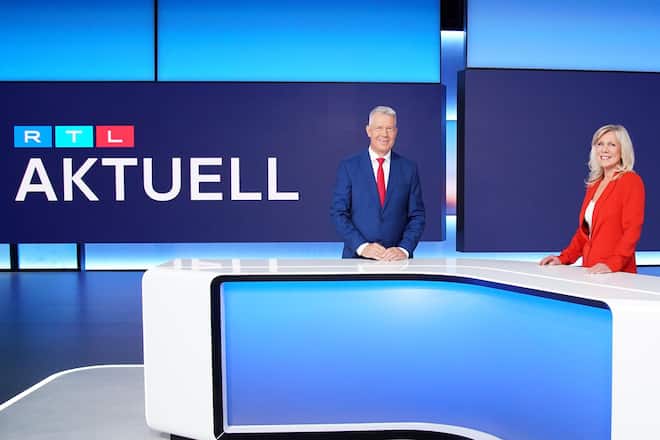 Peter Kloeppel und Ulrike von der Groeben haben über 4.500 Mal «RTL Aktuell» gemeinsam präsentiert.